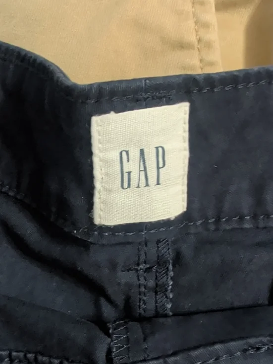 Women’s Cotton Chino Shorts — Black, Burgundy, Khaki, Navy (Lot Of 4 Pieces) - Picture 3 of 6